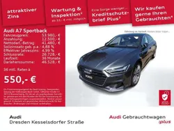 Daytonagrau perleffekt Gebraucht 2021 Audi A7 Kleinwagen | 53.980 € (Teuer)