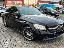 Schwarz Gebraucht 2019 Mercedes C220 AMG line Limousine | 29.900 € (Teuer)