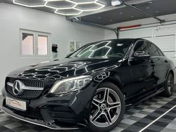 Schwarz Gebraucht 2019 Mercedes C180 AMG line Limousine | 26.850 € (Teuer)