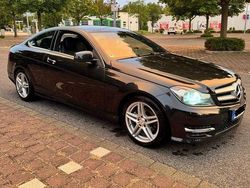 Schwarz Gebraucht 2013 Mercedes C180 AMG line Coupé | 10.499 € (Guter Preis)