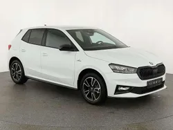 Moonweiß metallic Neu 2025 Skoda Fabia Monte Carlo Limousine | 22.595 € (Fairer Preis)