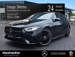 lack kosmosschwarz Gebraucht 2023 Mercedes A180 AMG Limousine | 32.950 € (Fairer Preis)