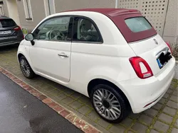 Weiß Gebraucht 2018 Fiat 500C Lounge Cabrio | 10.900 € (Fairer Preis)