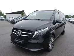 Obsidianschwarz metallic Gebraucht 2023 Mercedes V300 Avantgarde Van / Kleinbus | 56.900 € (Superpreis)