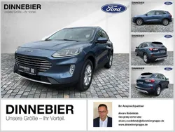 Blau (metallic) Gebraucht 2021 Ford Kuga Titanium SUV | 22.289 € (Fairer Preis)