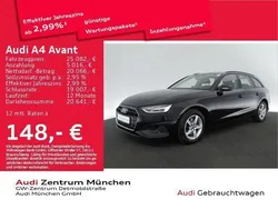 Brillantschwarz Gebraucht 2022 Audi A4 Design Kombi | 25.082 € (Guter Preis)