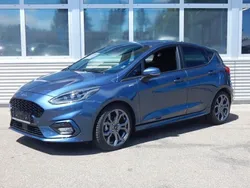 Chromablau metallic (metallic) Gebraucht 2021 Ford Fiesta ST-Line Kleinwagen | 15.990 € (Fairer Preis)