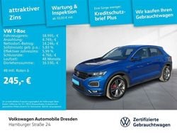 Blau Gebraucht 2019 VW T-Roc Sportline SUV | 19.285 € (Guter Preis)