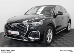Mythosschwarz (black), metallic Gebraucht 2021 Audi Q5 Sportback S-Line SUV | 36.950 € (Guter Preis)