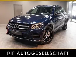Blau Gebraucht 2018 Mercedes GLC250 AMG line SUV | 32.990 € (Fairer Preis)