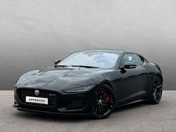 Santorini black Gebraucht 2022 Jaguar F-Type R-Dynamic Coupé | 58.750 € (Teuer)