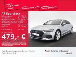 Florettsilber metallic Gebraucht 2021 Audi A7 S-Line Limousine | 44.243 € (Fairer Preis)