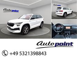 Moonweiss metallic Gebraucht 2022 Skoda Kodiaq SportLine SUV | 33.950 € (Fairer Preis)