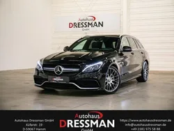 Obsidianschwarz metalliclack Gebraucht 2017 Mercedes C63 AMG AMG Kombi | 38.980 € (Superpreis)