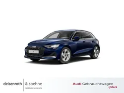 Blau Gebraucht 2024 Audi A3 Sportback Advanced Plus Limousine | 34.930 € (Etwas zu teuer)