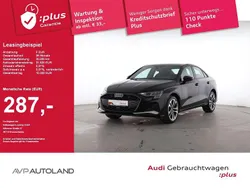 Schwarz Gebraucht 2024 Audi A3 Advanced Plus Limousine | 31.520 € (Fairer Preis)