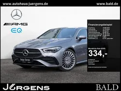 Grau metalliclack mountaingrau Gebraucht 2024 Mercedes CLA220 AMG Limousine | 35.340 € (Superpreis)