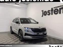 Grau Gebraucht 2024 Skoda Karoq SportLine SUV | 35.890 € (Guter Preis)