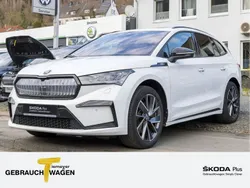 Weiß Gebraucht 2022 Skoda Enyaq iV SportLine SUV | 36.240 € (Guter Preis)