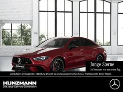 Manufaktur patagonienrot metallic Gebraucht 2024 Mercedes CLA45 AMG Night Coupé | 61.542 € (Fairer Preis)