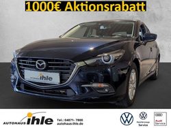 Blau Gebraucht 2017 Mazda 3 Exclusive-Line Kleinwagen | 15.480 € (Fairer Preis)