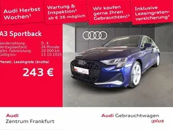 Blau Gebraucht 2024 Audi A3 Sportback Advanced Limousine | 29.690 € (Guter Preis)