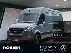 Blau Gebraucht 2024 Mercedes Sprinter Van | 49.968 € (Superpreis)