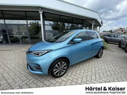 Aquamarinblau (blau) Gebraucht 2021 Renault Zoe Intens Kleinwagen | 10.900 €