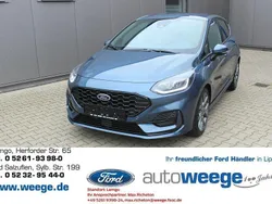 Blau (metallic) Gebraucht 2022 Ford Fiesta ST-Line Kleinwagen | 17.900 € (Fairer Preis)