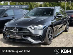 Lack graphitgrau Gebraucht 2023 Mercedes C300e AMG Kombi | 41.420 € (Guter Preis)