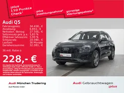 Manhattangrau metallic Gebraucht 2021 Audi Q5 Advanced Plus SUV | 34.458 € (Superpreis)