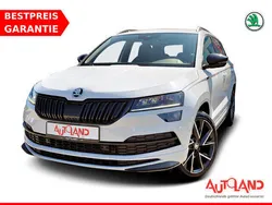 Weiß Gebraucht 2020 Skoda Karoq SportLine SUV | 25.990 € (Fairer Preis)