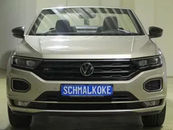 Ivory silver (metallic) Gebraucht 2021 VW T-Roc Cabriolet R-line Cabrio | 26.500 € (Superpreis)