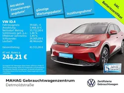 Kings red metallic/schwarz Gebraucht 2025 VW ID.4 Pro SUV | 39.681 € (Guter Preis)