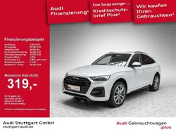 Gletscherweiß metallic Gebraucht 2022 Audi Q5 Sportback Advanced Plus SUV | 45.420 € (Etwas zu teuer)