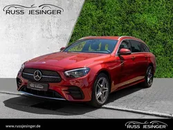 Rot Gebraucht 2023 Mercedes E300 AMG Limousine | 43.880 € (Etwas zu teuer)