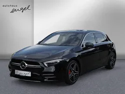 Kosmosschwarz metallic Gebraucht 2021 Mercedes A35 AMG AMG Limousine | 33.779 € (Guter Preis)