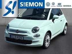 Grün Gebraucht 2017 Fiat 500 Lounge Cabrio | 8.980 € (Fairer Preis)