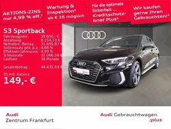Mythosschwarz metallic Gebraucht 2024 Audi S3 Sport Limousine | 39.850 € (Guter Preis)