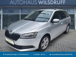 Brilliantsilber metallic Gebraucht 2022 Skoda Fabia Ambition Kombi | 14.690 € (Guter Preis)