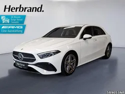 Unilack polarweiß Gebraucht 2024 Mercedes A200 Advanced Plus Limousine | 30.890 € (Guter Preis)