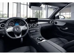 Silber / hightechsilber Gebraucht 2023 Mercedes C180 AMG Cabrio | 42.890 € (Fairer Preis)