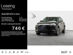 Mythosschwarz metallic Gebraucht 2025 Audi Q6 e-tron Performance SUV | 69.685 € (Superpreis)