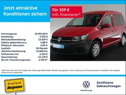 Rot / kirschrot Gebraucht 2018 VW Caddy Trendline Van / Kleinbus | 16.991 € (Superpreis)