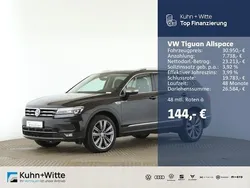 Schwarz Gebraucht 2021 VW Tiguan Allspace Highline SUV | 30.950 € (Guter Preis)