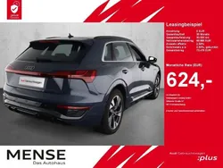 Plasmablau Gebraucht 2024 Audi Q8 e-tron S-Line SUV | 68.885 € (Etwas zu teuer)