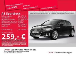 Schwarz Gebraucht 2022 Audi A3 Advanced Limousine | 22.379 € (Guter Preis)