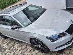 Grau Gebraucht 2018 Skoda Superb SportLine Kombi | 27.499 € (Etwas zu teuer)