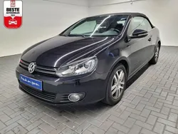 Schwarz (tiefschwarzmet.) Gebraucht 2013 VW Golf Cabriolet Karmann Cabrio | 12.980 € (Etwas zu teuer)