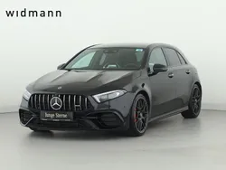 Metalliclack kosmosschwarz Gebraucht 2022 Mercedes A45 AMG AMG Limousine | 49.850 € (Superpreis)